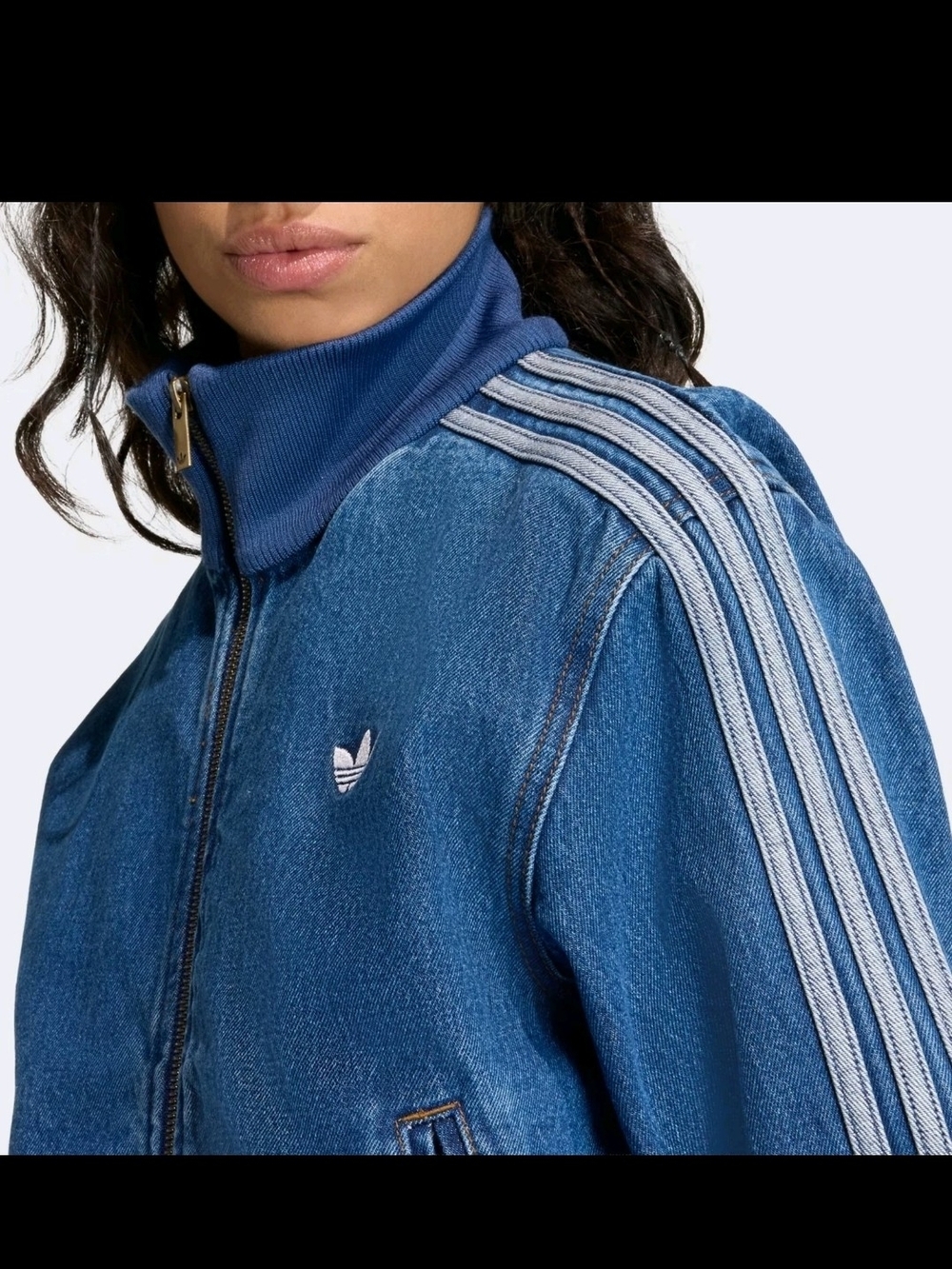 SOLD!!! Adidas Firebird Denim Jacket - Picture 3 of 8